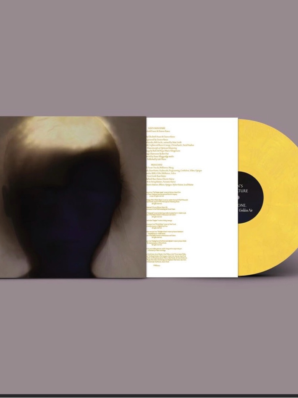 Sun's Signature LP Partisan Records Marbled Yellow Vinyl 12" 33 RPM
